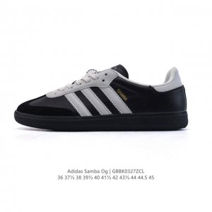 170 阿迪达斯 德训鞋 Adidas Originals Samba Og Shoes 经典运动鞋小白鞋 「T头鞋」男女士板鞋 彰显休闲摩登风情的时尚经典鞋。