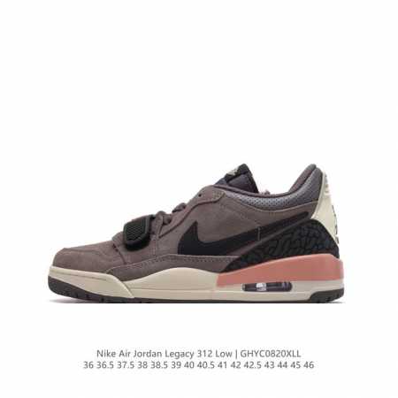 公司级 头层皮 耐克 Aj 乔丹 Air Jordan Legacy 312 低帮运动鞋 Aj312 乔312百搭篮球鞋 酷炫混搭，谁人不爱？Air Jorda - 点击图像关闭