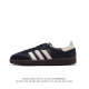 复古风十足，联乘英国设计师品牌wales Bonner X Adidas Originals Samba Classic Black Pony 桑巴舞系列绅士德