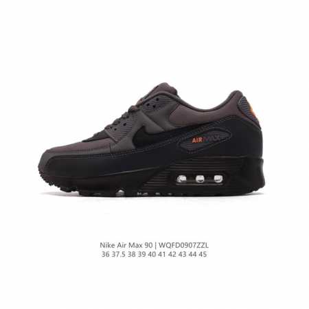 Nike耐克运动鞋 Air Max 90 健身运动跑鞋休闲鞋 复古风十足！Air Max 90 作为 Nike 旗下最经典的鞋型之一，凭借着百搭的造型，获得众多 - 点击图像关闭