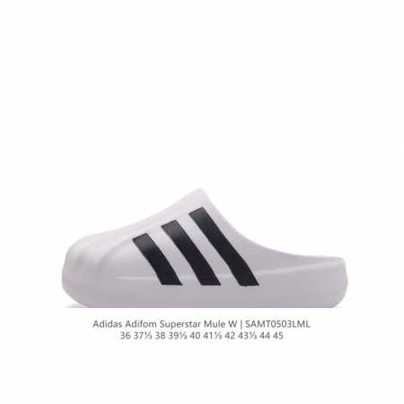 阿迪达斯adidas Adilette Clog夏季时尚舒适男女士包头凉拖鞋 高品质 厚底增高一字拖鞋沙滩鞋 休闲运动拖鞋 脚极感致舒适 类型：男女鞋 货号：I - 点击图像关闭