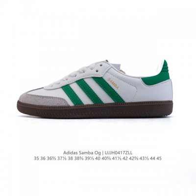 公司级 阿迪达斯 德训鞋 Adidas Originals Samba Og Shoes 经典运动鞋小白鞋 T头鞋 女士板鞋 彰显休闲摩登风情的时尚经典鞋。它诞