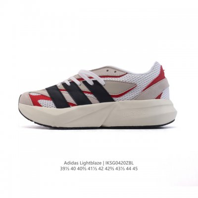 公司级 阿迪达斯 Adidas 流光跑鞋Lightblaze超轻防滑跑鞋男款新款轻运动鞋，Adidas Sportswear 专为 Z 时代流动青年打造的舒适极