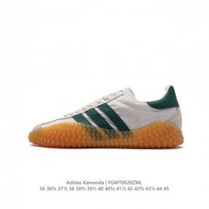 小红书爆款 原鞋独立模具开发#阿迪达斯 Adidas Kamanda x Country 小Yeezy 生胶刺头底 秀气大方的鞋型 气质修身。以现代设计融合复古