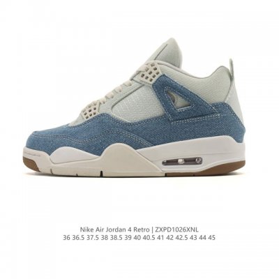 耐克 Nike Air Jordan 4 Retro Og迈克尔 乔丹Aj4代乔4 低帮复古休闲运动文化篮球鞋。秉承轻量化的速度型篮球鞋设计思想完成设计，降低重