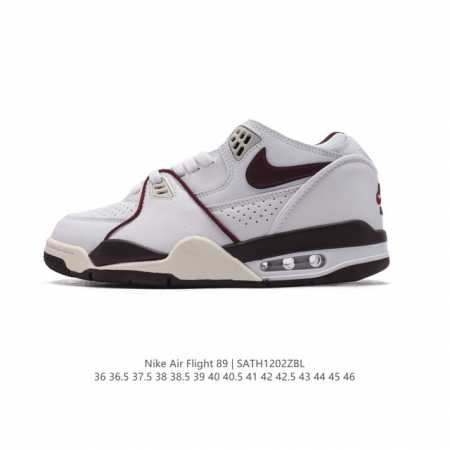 公司级 超酷nike Air Flight 89气垫鞋aj4简版低帮 兄弟款篮球鞋男女运动鞋。Air Jordan 4 的 “孪生兄弟” Nike Air Fl - 点击图像关闭