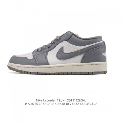 公司级 真标 耐克 乔丹Air Jordan 1 Low Aj1 乔1 乔丹1代Aj1 低帮复古文化休闲运动篮球鞋。该鞋款从 1985 年元年款汲取设计灵感，焕