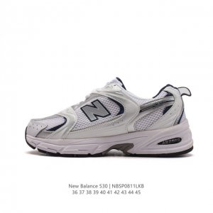 新百伦 Nb530 New Balance 530 复跑古鞋nb530这鞋双确实是nb家经复典古款式之一，以全科新技诠释，成打功造530鞋款。鞋面保在持530基