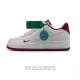公司级 附赠送Logo清洁刷 Af1耐克 Nike Air Force 1 ‘07 Low 空军一号 厚底增高百搭休闲运动板鞋 原楦头原纸板 打造纯正空军版型，