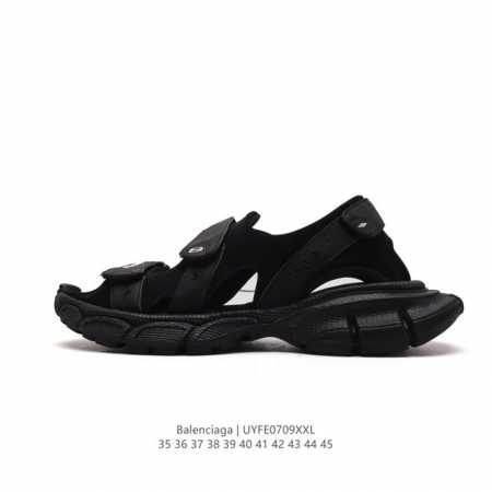 公司级 法国高端奢侈品牌-巴黎世家balenciaga 夏季沙滩涉水鞋 百搭休闲凉拖鞋 尺码：35-45 编码：Uyfe0709 - 点击图像关闭