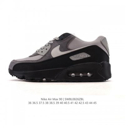 Nike耐克运动鞋 Air Max 90 健身运动跑鞋休闲鞋 复古风十足！Air Max 90 作为 Nike 旗下最经典的鞋型之一，凭借着百搭的造型，获得众多
