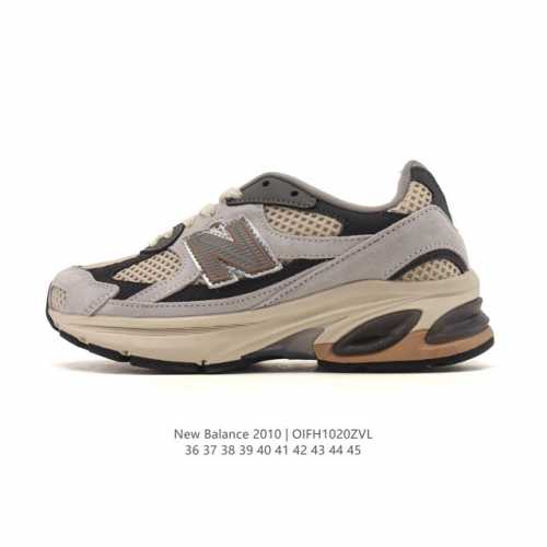 新百伦 New Balance2010英产做旧鞋款纯色绒运动鞋 厚底增高老爹鞋。此复刻经典鞋款，加入当下大热的户外元素，以曾经篮球鞋款型式样加以打造鞋款造型。编