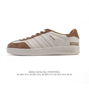 公司级 阿迪达斯 德训鞋 Adidas Originals Samba Og Shoes 经典运动鞋小白鞋 T头鞋 男女鞋 彰显休闲摩登风情的时尚经典鞋 它诞生