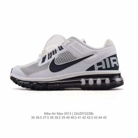公司级 耐克 Nike Air Max 系列经典人气单品强势回归。Nike Air Max 2013 男女子气垫运动鞋 厚底增高跑步鞋，延续以往的时尚格调和运动 - 点击图像关闭