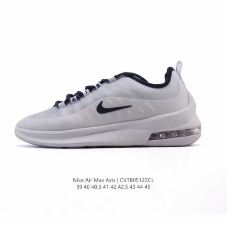 耐克 Nike Air Max Axis 男子运动鞋气垫缓震轻便休闲运动跑步网面透气舒适日常慢跑鞋，时尚的无缝覆面和透气网眼布演绎时尚外观。流线型中底和独特后跟 - 点击图像关闭