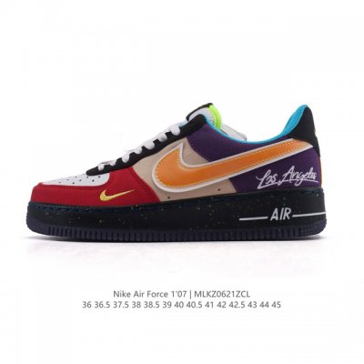 耐克 Nike Air Force 1 '07 Low 2025新年新款 蛇年限定 空军一号含气垫 小白鞋 低帮百搭厚底增高休闲运动板鞋。柔软、弹性十足的缓震性