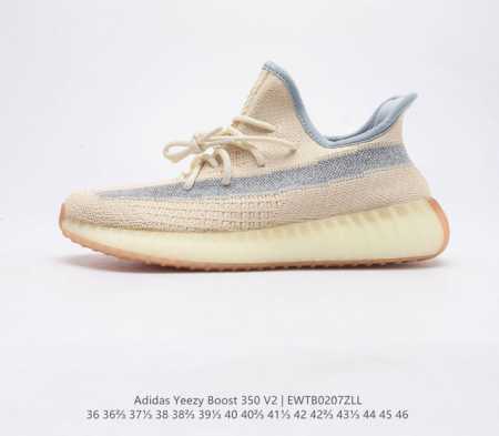 真爆 Adidas 阿迪达斯 Yeezy Boost 350 V2 椰子 休闲透气缓震舒适 百搭轻便中底慢跑鞋 椰子鞋经典运动鞋中性跑鞋 是adidas Yee - 点击图像关闭