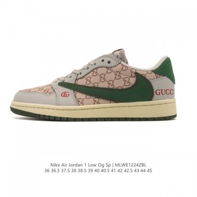 真标 耐克 Nike Air Jordan 1 Low Og Sp Military Blue Aj1乔1倒勾 2025年新款 低帮篮球鞋 Aj1 乔丹1代 A