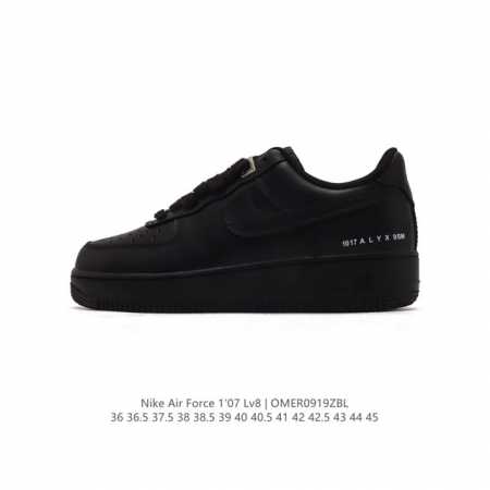 耐克 Nike Air Force 1 '07 Low 空军一号含气垫 低帮百搭厚底增高休闲运动板鞋。柔软、弹性十足的缓震性能和出色的中底设计，横跨复古与现代的 - 点击图像关闭