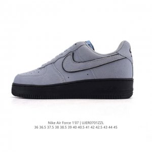 耐克 Nike Air Force 1 '07 Low 空军一号含气垫 小白鞋 低帮百搭厚底增高休闲运动板鞋。柔软、弹性十足的缓震性能和出色的中底设计，横跨复古