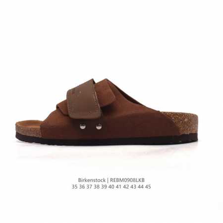 德国百年知名鞋履品牌 博肯Birkenstock 勃肯拖鞋系列凉拖鞋休闲沙滩凉鞋 Birkenstock勃肯德国进口男女款牛皮绒面革软底Arizona魔术贴扣拖 - 点击图像关闭