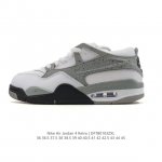 耐克 Nike Air Jordan 4 Retro Og迈克尔 乔丹Aj4代乔4 低帮复古休闲运动文化篮球鞋。秉承轻量化的速度型篮球鞋设计思想完成设计，降低重