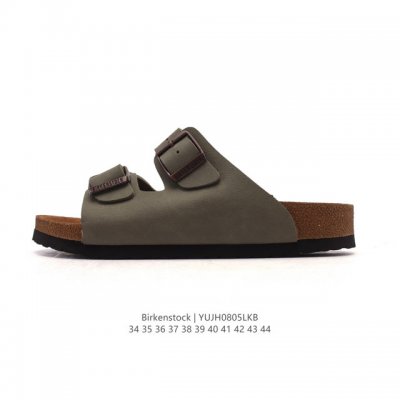 高品质 德国百年知名鞋履品牌 博肯Birkenstock 勃肯拖鞋系列凉拖鞋休闲沙滩凉鞋 Birkenstock勃肯德国进口男女款牛皮绒面革软底Arizona双