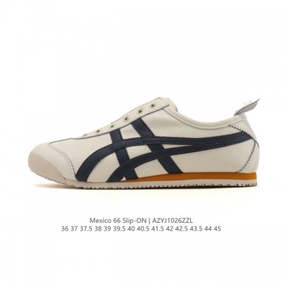 鬼冢虎Onitsuka Tiger Mexico 66 一脚蹬男女同款帆布鞋休闲鞋 1183A360鬼冢虎Onitsuka Tiger的Mexico 66系列是