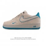 公司级 Af1耐克 Nike Air Force 1 ‘07 Low 空军一号 厚底增高百搭运动板鞋 原楦头原纸板 打造纯正空军版型，专注外贸渠道 全掌内置蜂窝