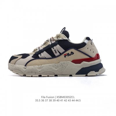 170 斐乐 男女同款老爹鞋 Fila Fusion 厚底增高百搭运动鞋 意大利百年经典运动品牌，网红单品 小红书推荐爆款 Fila斐乐新款小白鞋斐乐潮牌文化街