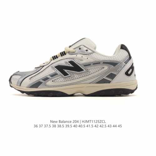 公司级 新百伦 2025年新款 New Balance 204L 2025年夏季登场：复古薄底鞋重塑都市运动美学时尚运动跑步鞋，以复古薄底设计与室内足球鞋灵感，