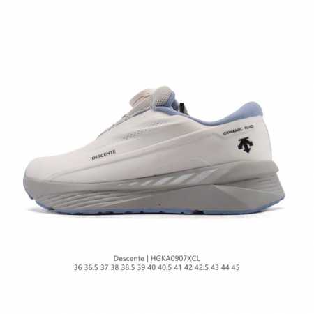 新品公司级 Descente Cron Racer 迪桑特休闲鞋，男女款设计，迪桑特Cron Racer系列是一款融合日系极简设计与功能科技的多场景休闲鞋，核心 - 点击图像关闭