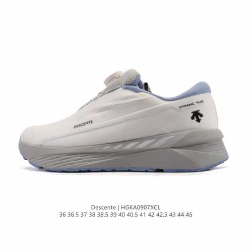新品公司级 Descente Cron Racer 迪桑特休闲鞋，男女款设计，迪桑特Cron Racer系列是一款融合日系极简设计与功能科技的多场景休闲鞋，核心