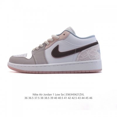 公司级 耐克 乔丹Air Jordan 1 Low Aj1 乔1 乔丹1代Aj1 低帮复古文化休闲运动篮球鞋，从1985 年面世的元年款汲取设计灵感，采用简洁大