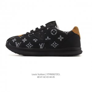 新品公司级 路易威登Louis Vuitton X Nigo 联名款运动鞋 Buttersoft Fw25 圆头系带 低帮 生活休闲鞋 阿甘鞋 路易威登 Lou