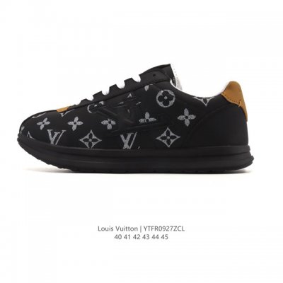 新品公司级 路易威登Louis Vuitton X Nigo 联名款运动鞋 Buttersoft Fw25 圆头系带 低帮 生活休闲鞋 阿甘鞋 路易威登 Lou
