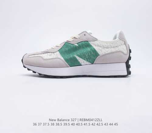 新百伦 New Balance MS327系列复古休闲运动慢跑鞋时尚男女运动鞋 以更纯粹的复古风格设计打造的全新造型 侧身还以解构设计 将 N 字标志以做旧压