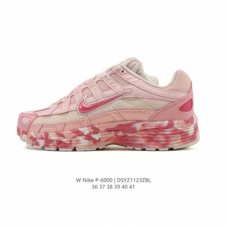 耐克 Nike 女子休闲运动鞋 p-6000premium 轻便舒适透气防滑缓震耐磨跑步鞋。p-6000 是一款植根于 0 年代风格的混合款式，让人想起去年再次 - 点击图像关闭