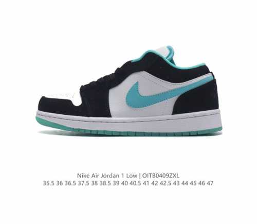 耐克 乔丹air Jordan 1 Low Aj1 乔1 乔丹1代aj1 低帮复古文化休闲运动篮球鞋。该鞋款从 1985 年元年款汲取设计灵感，焕新演绎简约经典