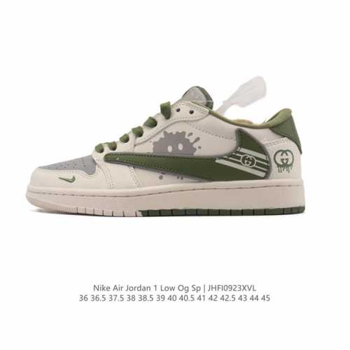 耐克 Nike Air Jordan 1 Low Og Sp Military Blue Aj1乔1倒勾 2025年新款 低帮篮球鞋 Aj1 乔丹1代 Aj1