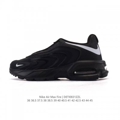 耐克 Nike 2025年新款 Air Max Fire休闲鞋 气垫百搭厚底增高老爹运动跑步鞋If262 02 时尚利落，富有支撑力，是 Air Max 系列的