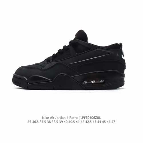 公司级 耐克 Nike Air Jordan 4 Retro Og 中帮 迈克尔 乔丹aj4代乔4 复古休闲运动文化篮球鞋。秉承轻量化的速度型篮球鞋设计思想完成