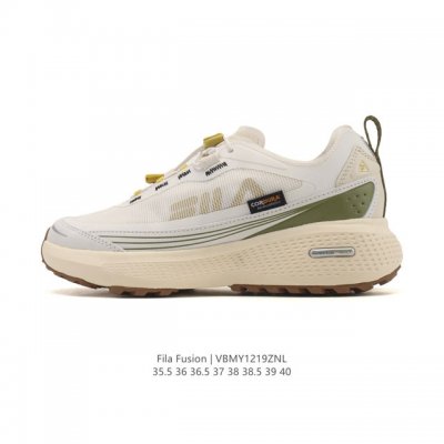 公司级 斐乐 女款鞋 Fila Fusion 厚底增高百搭运动板鞋 意大利百年经典运动品牌，网红单品 小红书推荐爆款 Fila斐乐新款小白鞋斐乐潮牌文化街头风运