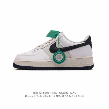 公司级 附赠送logo清洁刷 Af1耐克 Nike Air Force 1 ‘07 Low 空军一号厚底增高百搭休闲运动板鞋 原楦头原纸板 打造纯正空军版型，专 - 点击图像关闭