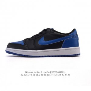 耐克 乔丹Air Jordan 1 Low Aj1 乔1 乔丹1代Aj1 低帮复古文化休闲运动篮球鞋。从1985 年面世的元年款汲取设计灵感，采用简洁大方的经典