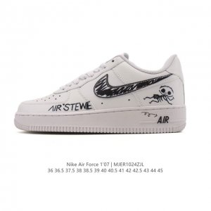 公司级 Af1耐克 Nike Air Force 1 ‘07 Low 空军一号 厚底增高百搭运动板鞋 原楦头原纸板 打造纯正空军版型，专注外贸渠道 全掌内置蜂窝