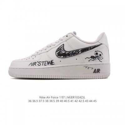 公司级 Af1耐克 Nike Air Force 1 ‘07 Low 空军一号 厚底增高百搭运动板鞋 原楦头原纸板 打造纯正空军版型，专注外贸渠道 全掌内置蜂窝
