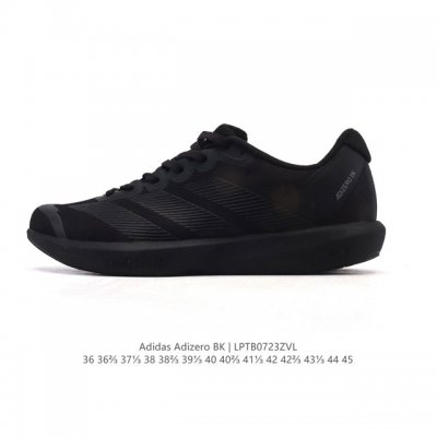 新品 阿迪达斯男女同款老爹鞋 Adizero Bk 轻便透气缓震竞速跑步运动鞋 Jp8490 薄底竞训定位：前掌19Mm 后掌23Mm超薄中底，配合8.5Mm坡