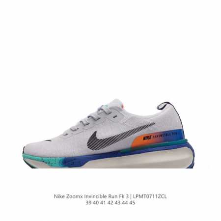 耐克 Nike Zoomx Invincible Run Fk 3 机能风格运动鞋 厚底增高老爹鞋。最新一代的invincible 第三代来了！首先鞋面采用的是 - 点击图像关闭