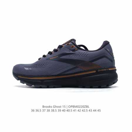 公司级 布鲁克斯Brooks Ghost 幽灵 15 经典鞋款厚底增高运动老爹鞋，Max 坐垫。最大保护。幽灵麦克斯，作为Brooks家的次顶级缓震跑鞋，Gho - 点击图像关闭
